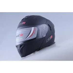 NCR KASK MAT SİYAH ÇENE AÇILIR